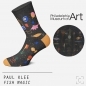 Preview: Socken Kunstwerke - Klee "Fisch Magie"